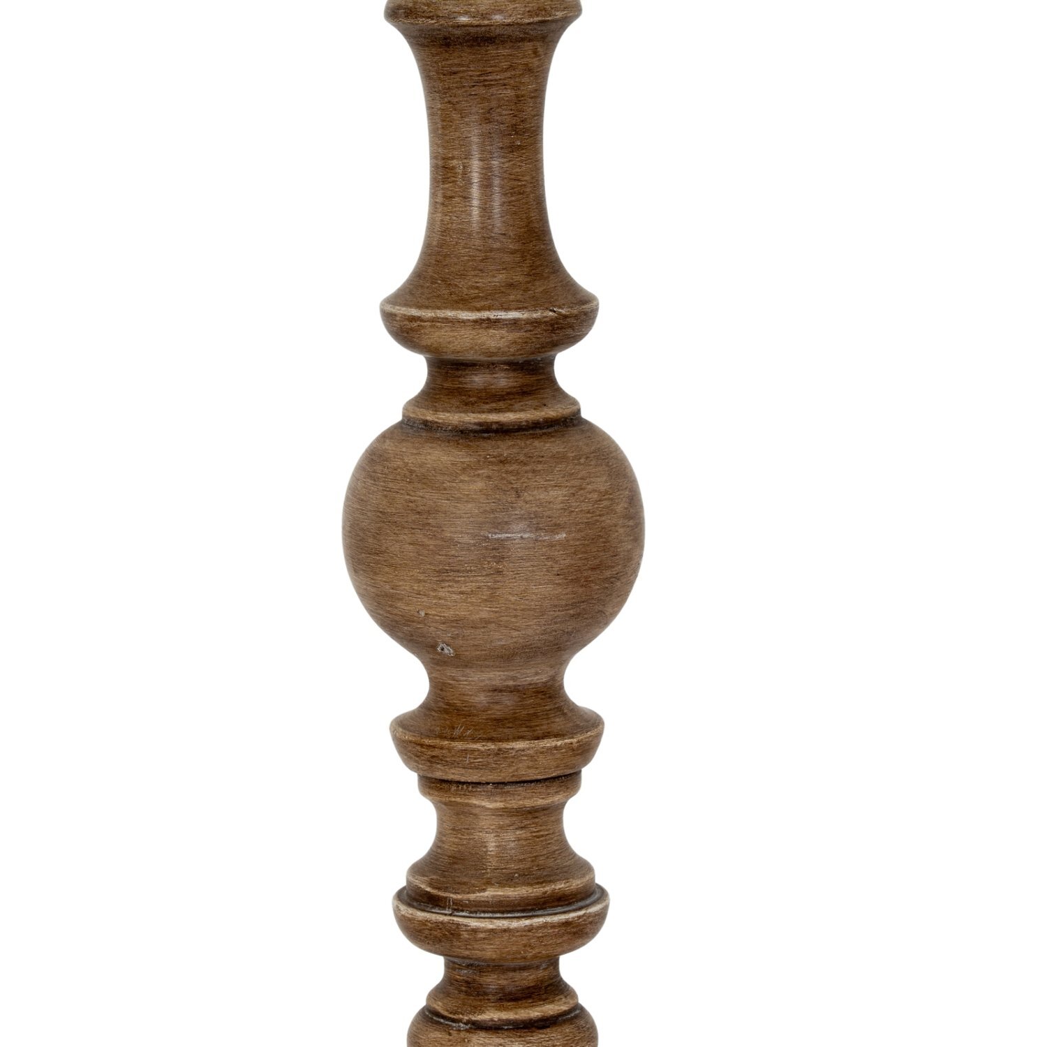 Seraphia Floor Lamp with Linen Shade - Elegant Modern Lighting - Brown