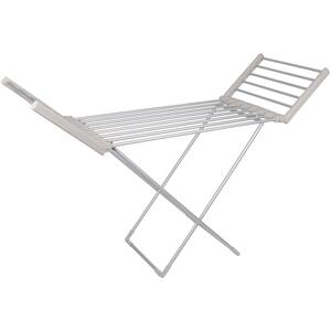 Electric Heated Clothes Airer - 50Hz 220W - Silver