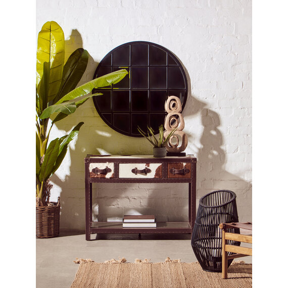 Adelere Entwined Silver Swirl Wall Mirror