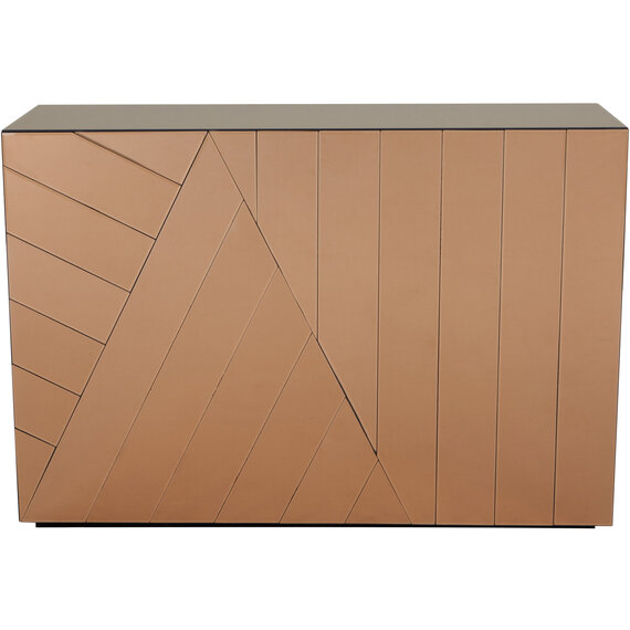Roza Tinted Mirror Console Table
