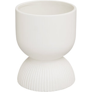 Fia White Planter