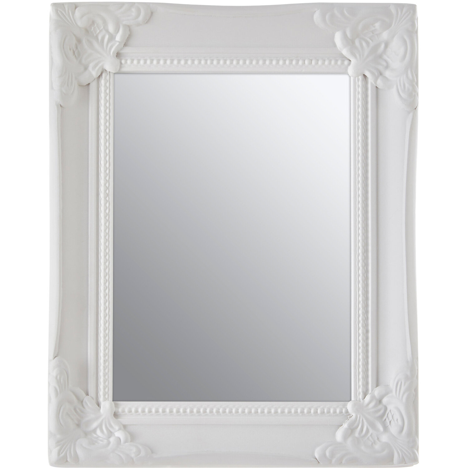 Maren Ornate Medium 6In X 8In Photo Frame - White
