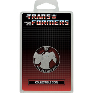 Transformers G1 Autobots vs Decepticons Limited Edition Coin