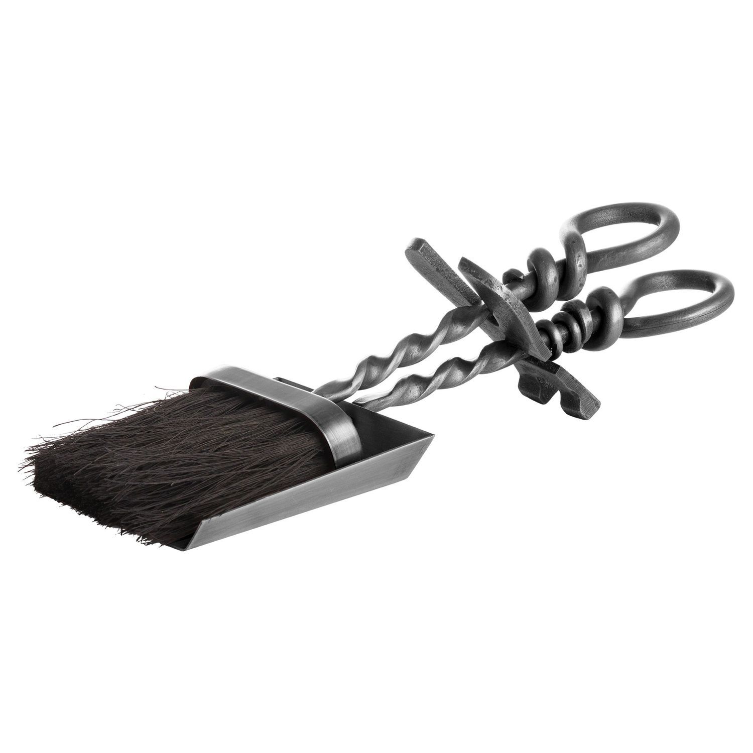 Hill Interiors Hearth Tidy Set - Silver