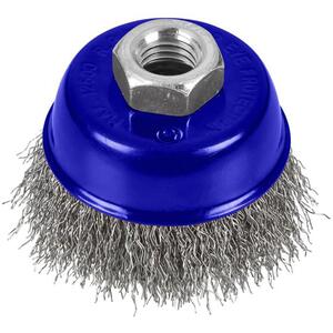 BlueSpot Tools Steel Wire Cup Brush 65mm M14 X 2