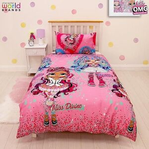 LOL Surprise Queens Doll Reversible Duvet Set