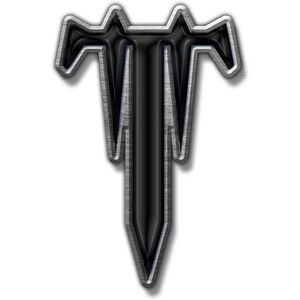 Trivium Enamel Drop T Logo Badge