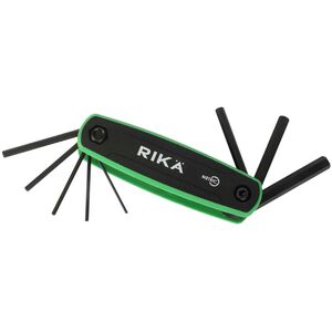 Rikä 8pc Metric Folding Hex Key Set
