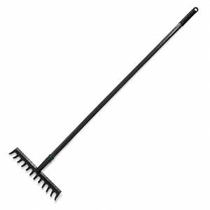 Heavy Duty Steel Garden Leaf Rake Tool