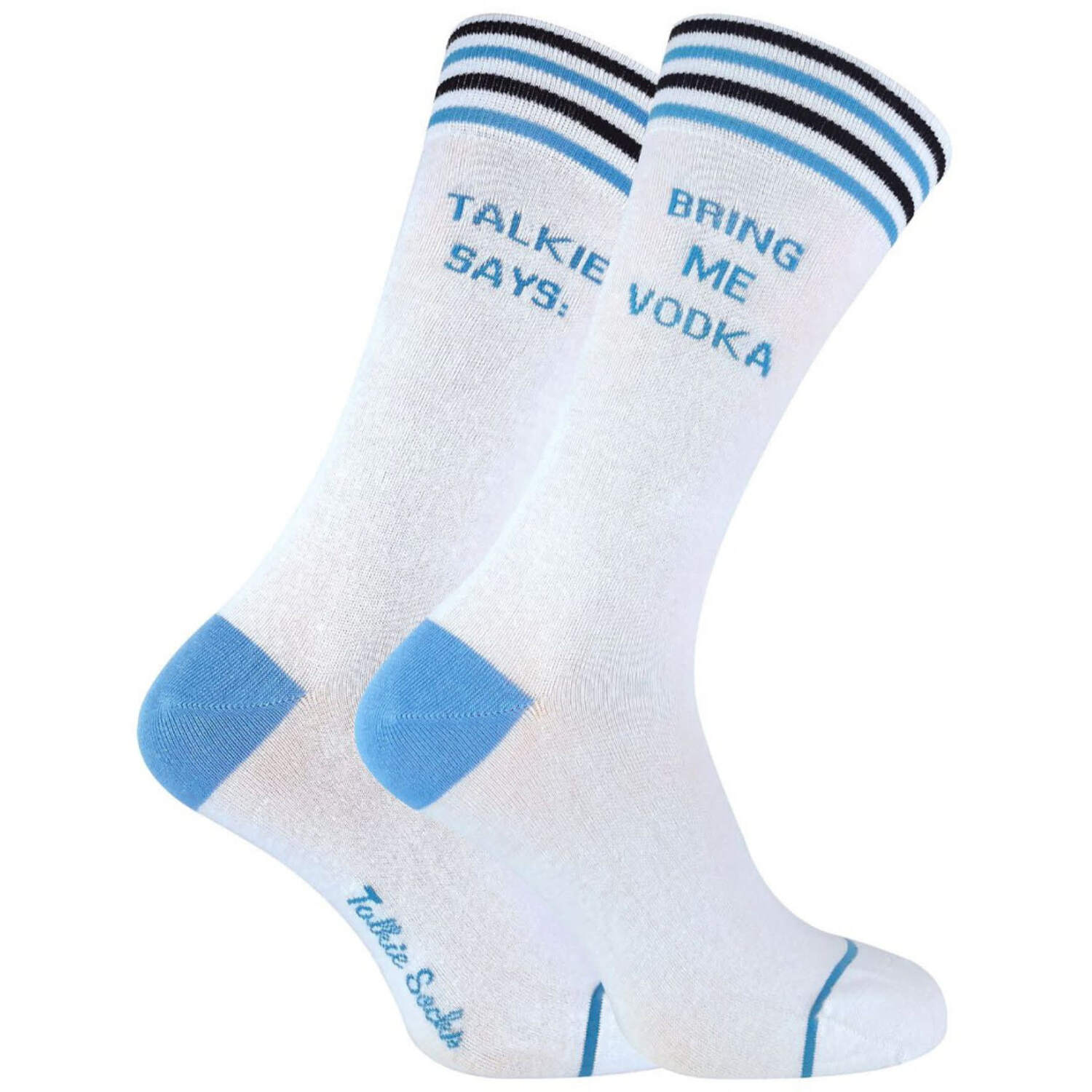 Sock Snob Mens Novelty Bring Me Beer & Vodka Cotton Socks