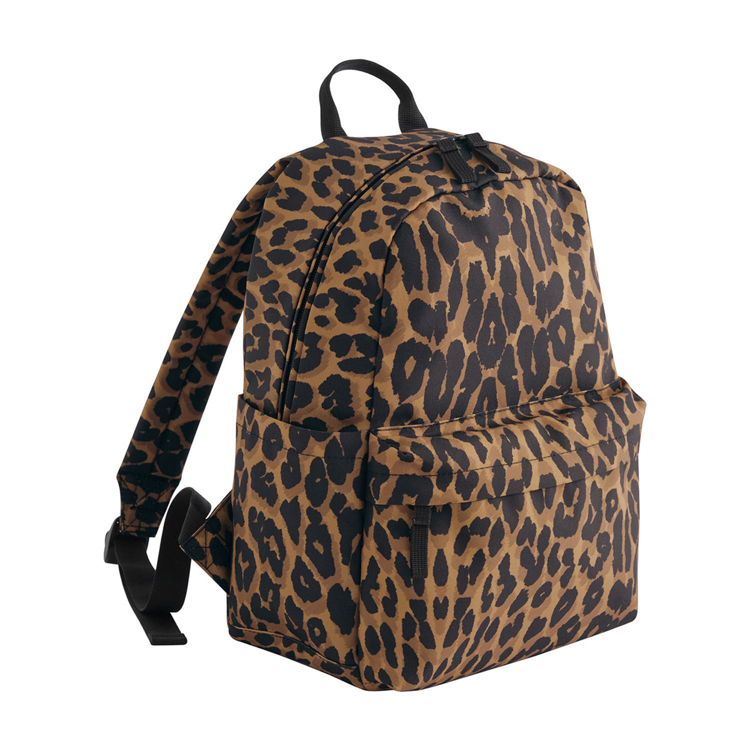 Bagbase Leopard Print Mini Backpack - Leopard