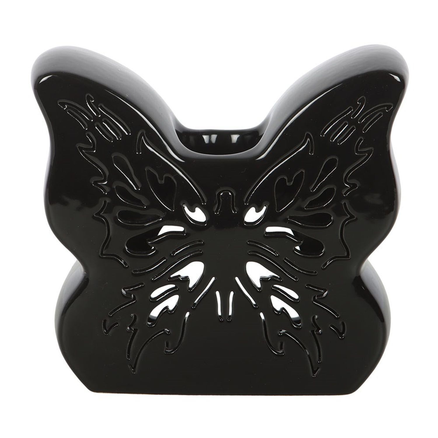  - Something Different Cut Out Butterfly Oil Burner Black (One Size) - Image 3