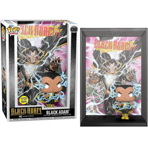 Funko Pop Comic Cover DC Comics Black Adam Glow In Dark 08