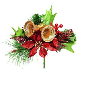 Premier Poinsettia Pick Christmas Decoration