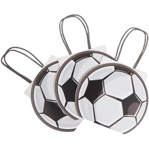 Pack of 10 Football Shaped Party Bags