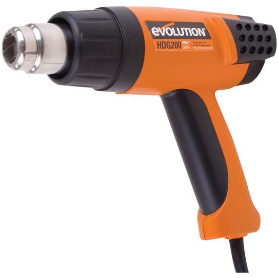 Evolution hdg2002 2000W digital heat gun 50-630°C variable airflow