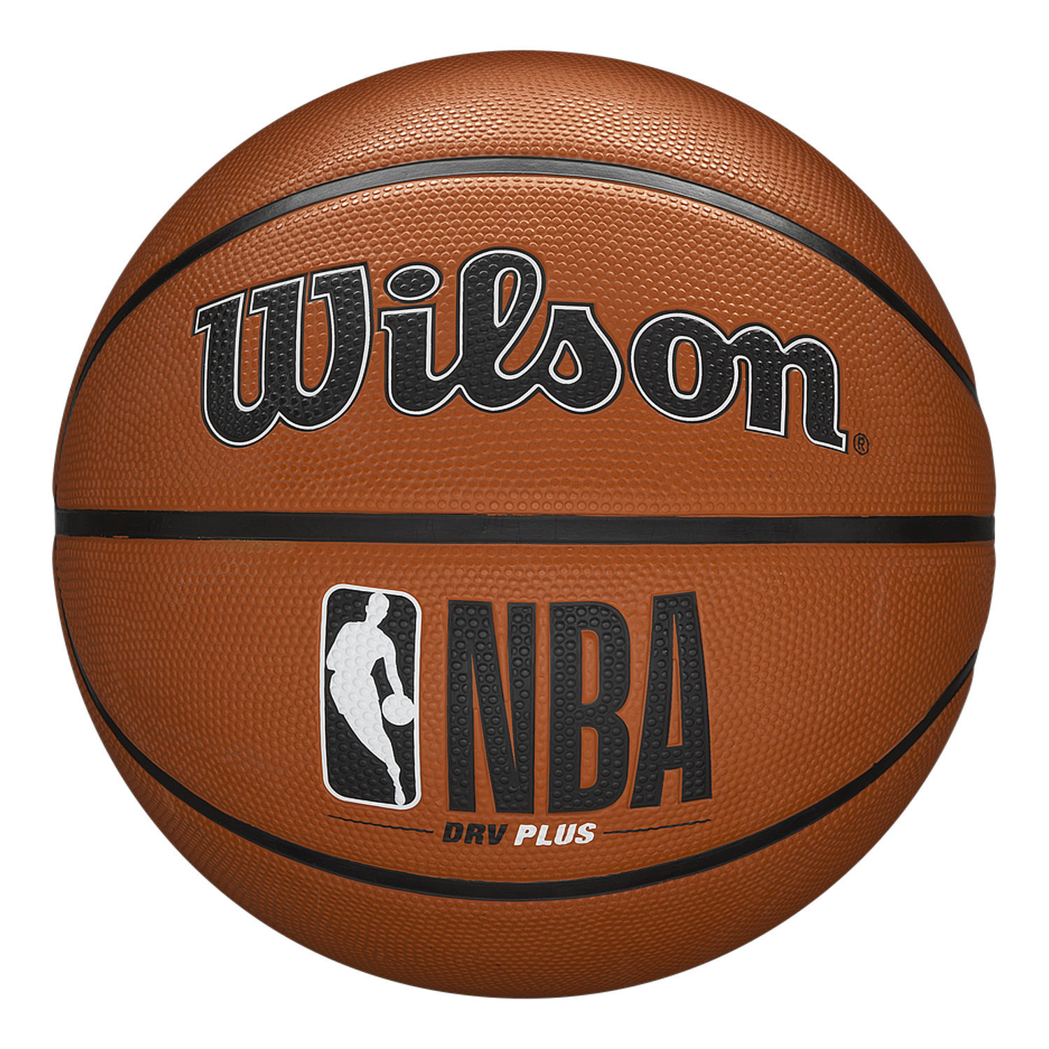 - Wilson Drv Plus Nba Basketball Brown/black (6) - Image 2