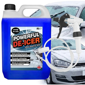 4 x 5L De-Icer Fast Acting With Long Hose Trigger