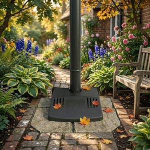 1 x Ventilated Black Grid Drain Cover Prevents Blockages, Leaves & Dirt