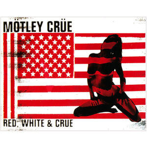 Motley Crue Flag Postcard