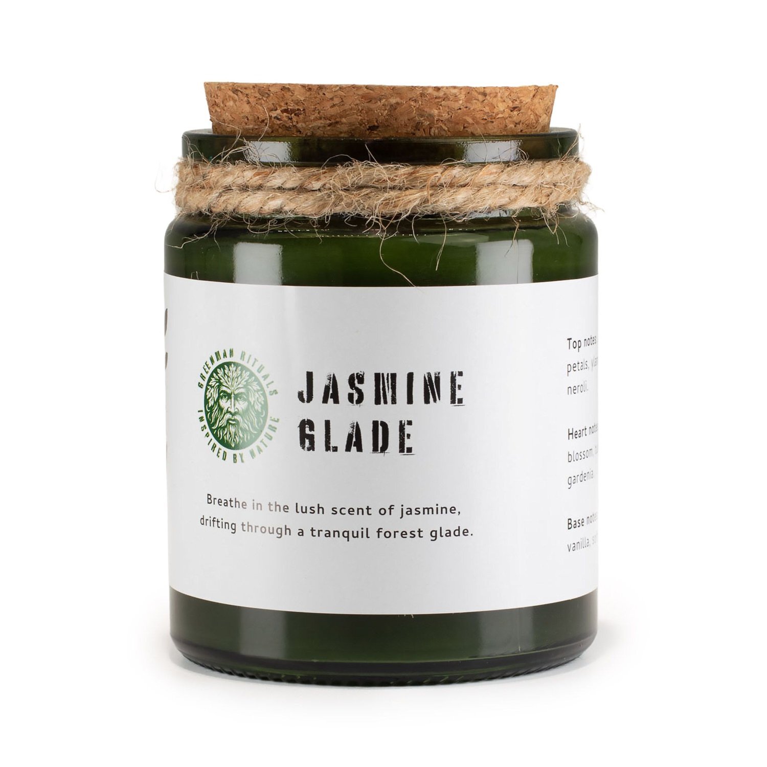  - Greenman Woodwick Soy Candle Jasmine Glade - Image 3