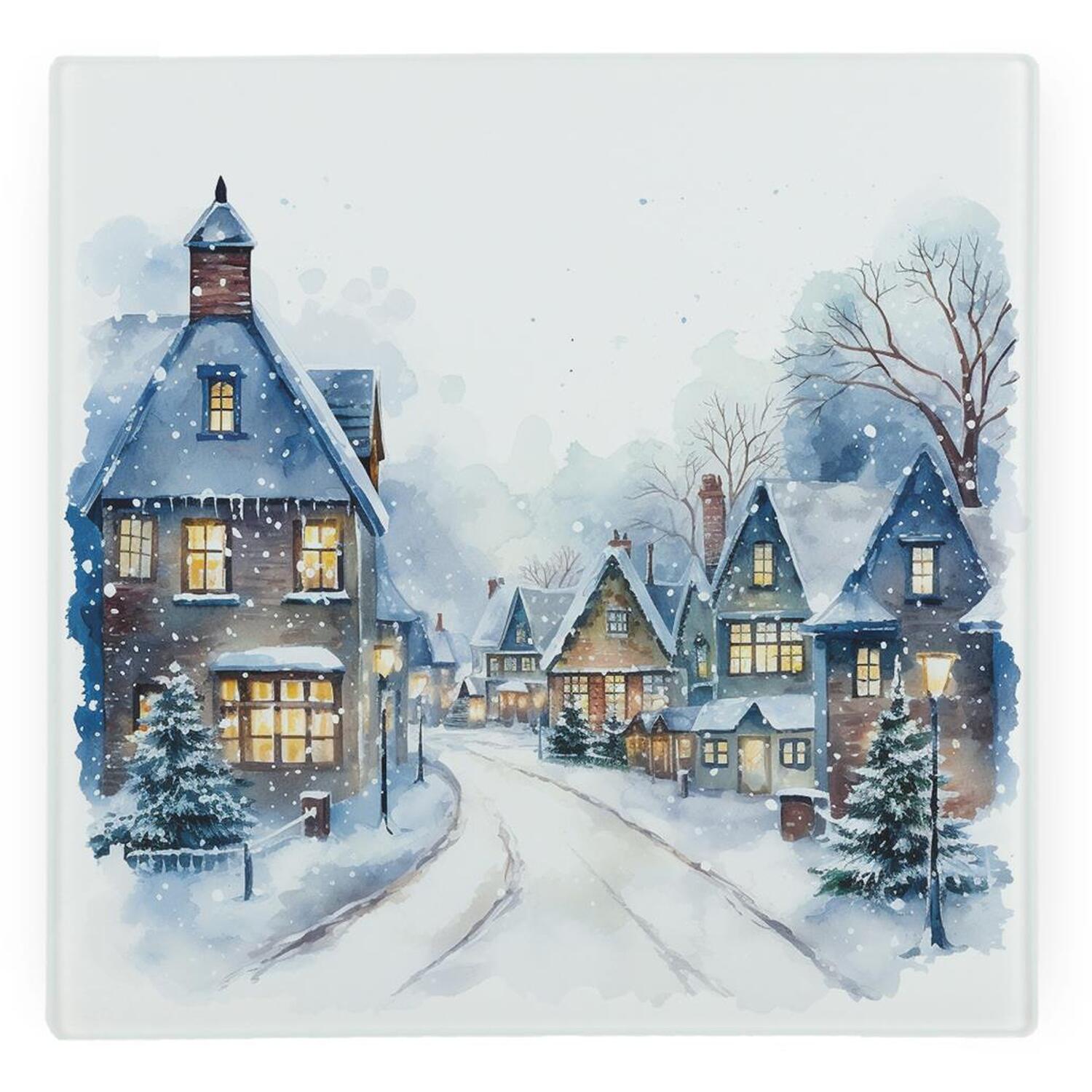Image of Daytime Christmas Town Glass Hot Pot&hellip;