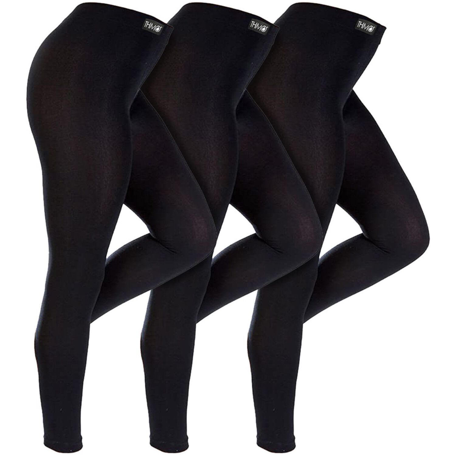 3 Pack Ladies Thermal Winter Leggings - - Image 3