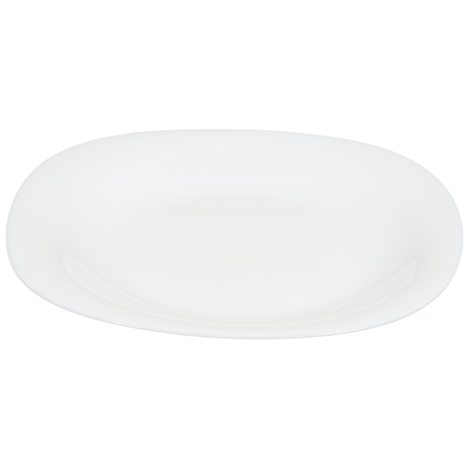 Plaza Dessert Plate - White