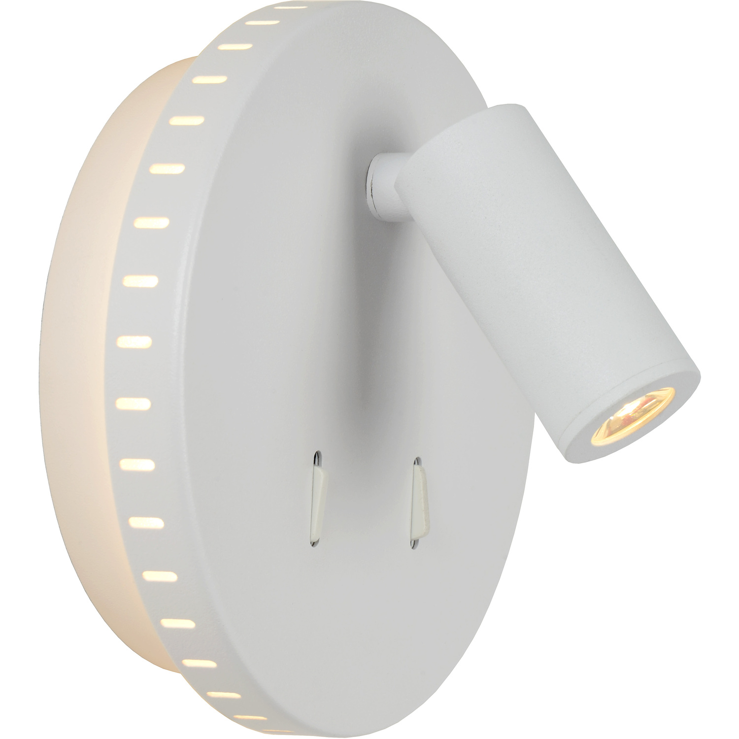 Lucide Unisex White 'Bentjer' Modern Non Dimmable Tiltable Stylish Reading Wall Light In Size 14 - Image 4