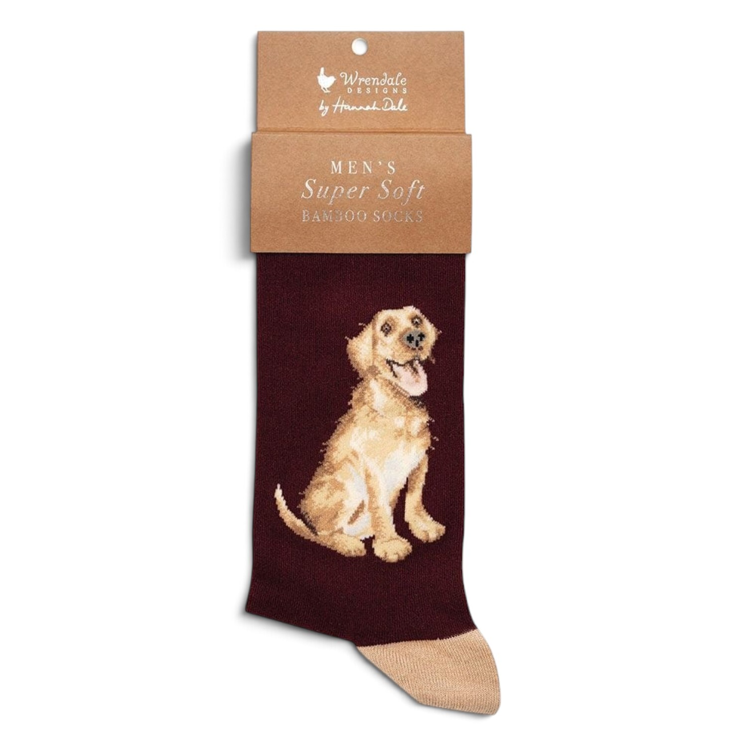 Wrendale Designs - Good as Gold' Labrador Men's Socks - Image 4