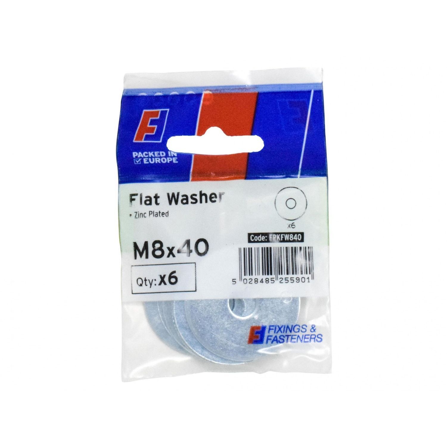 Forgefix Flat Washers Zp, Forgepack A - Multi Colour
