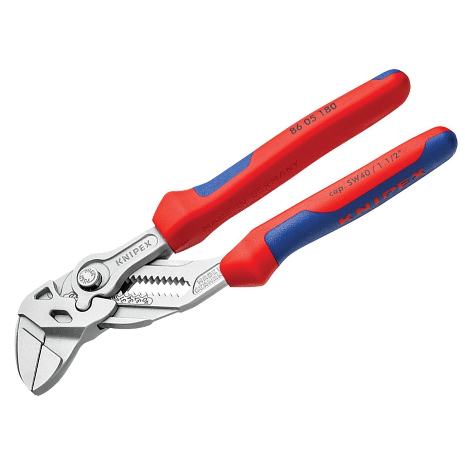 Knipex Plier Wrenches, Multi-Component Grip B - Multi Colour