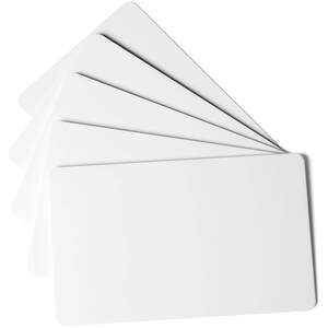 Duracard Id 300 Plastic Blank Cards 0.75mm - 100 Pack - 54x86mm