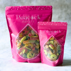 Fizzy Mixed Gummy Sweets Treat Bag - 150g