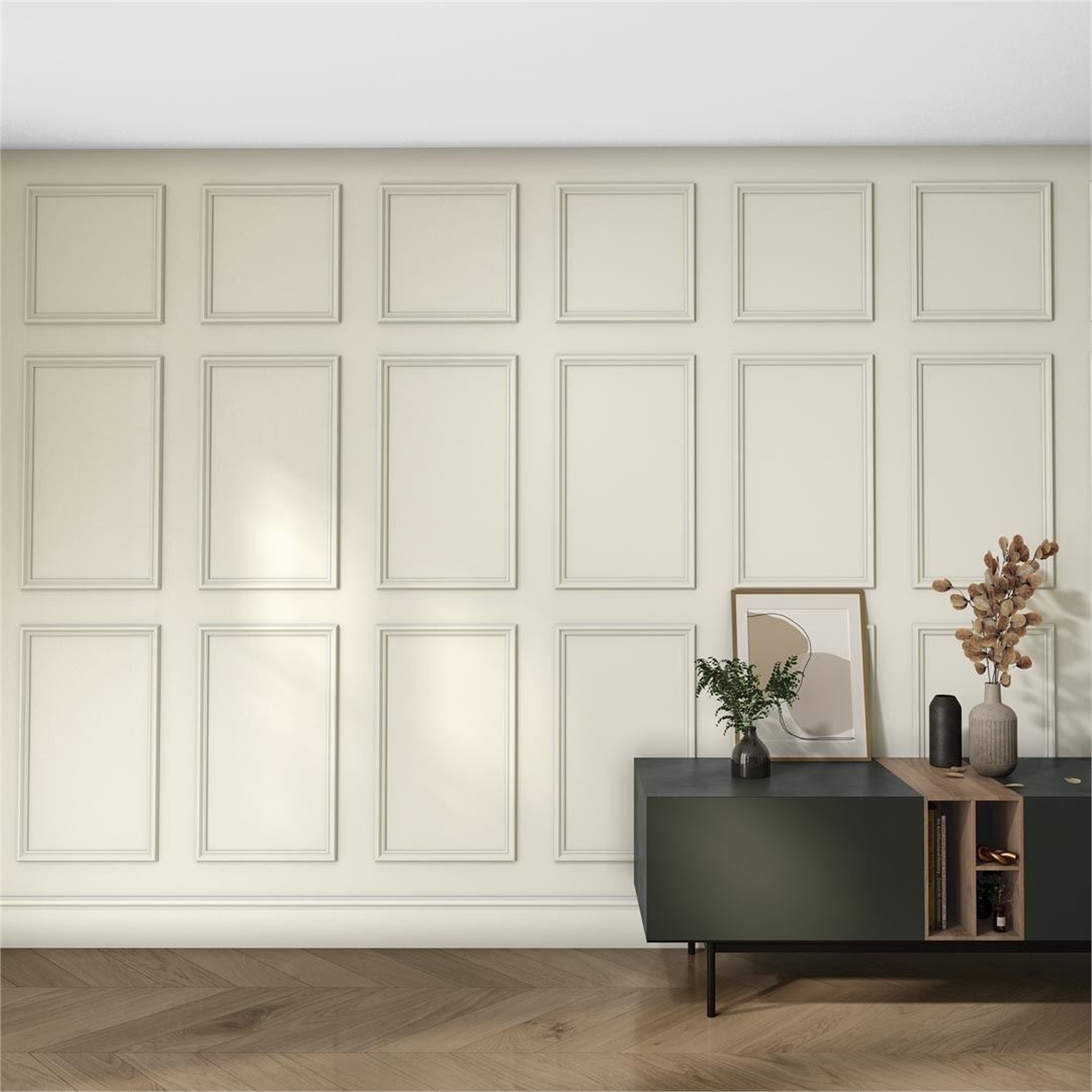 B&Q - Mwpkt2 Primed Wall Panel Kit (T) 35mm (W) 420mm (L) 700mmPack Of 2 - Image 2