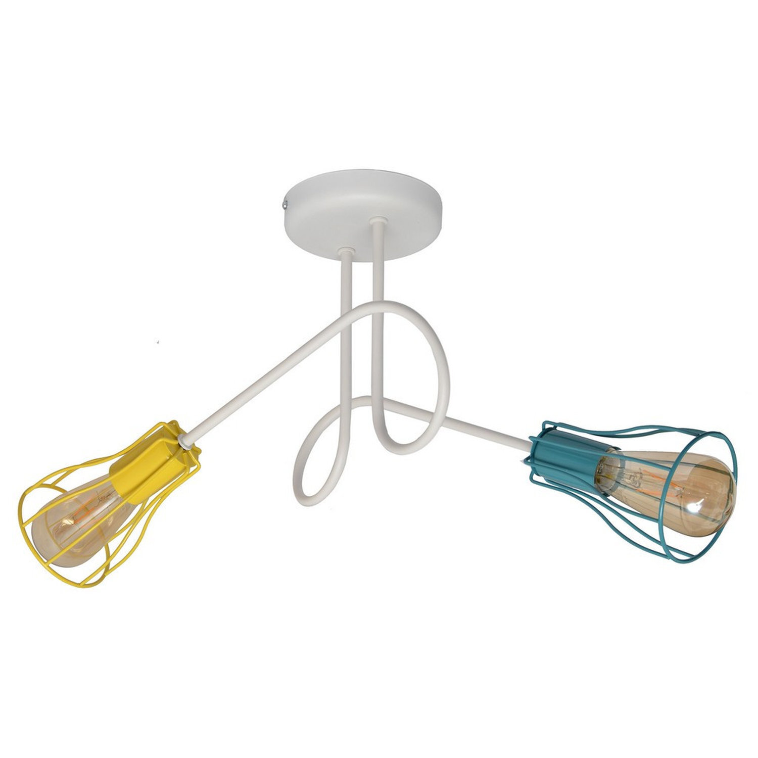Helam Lighting Oxford Ceiling Light Multi-Coloured