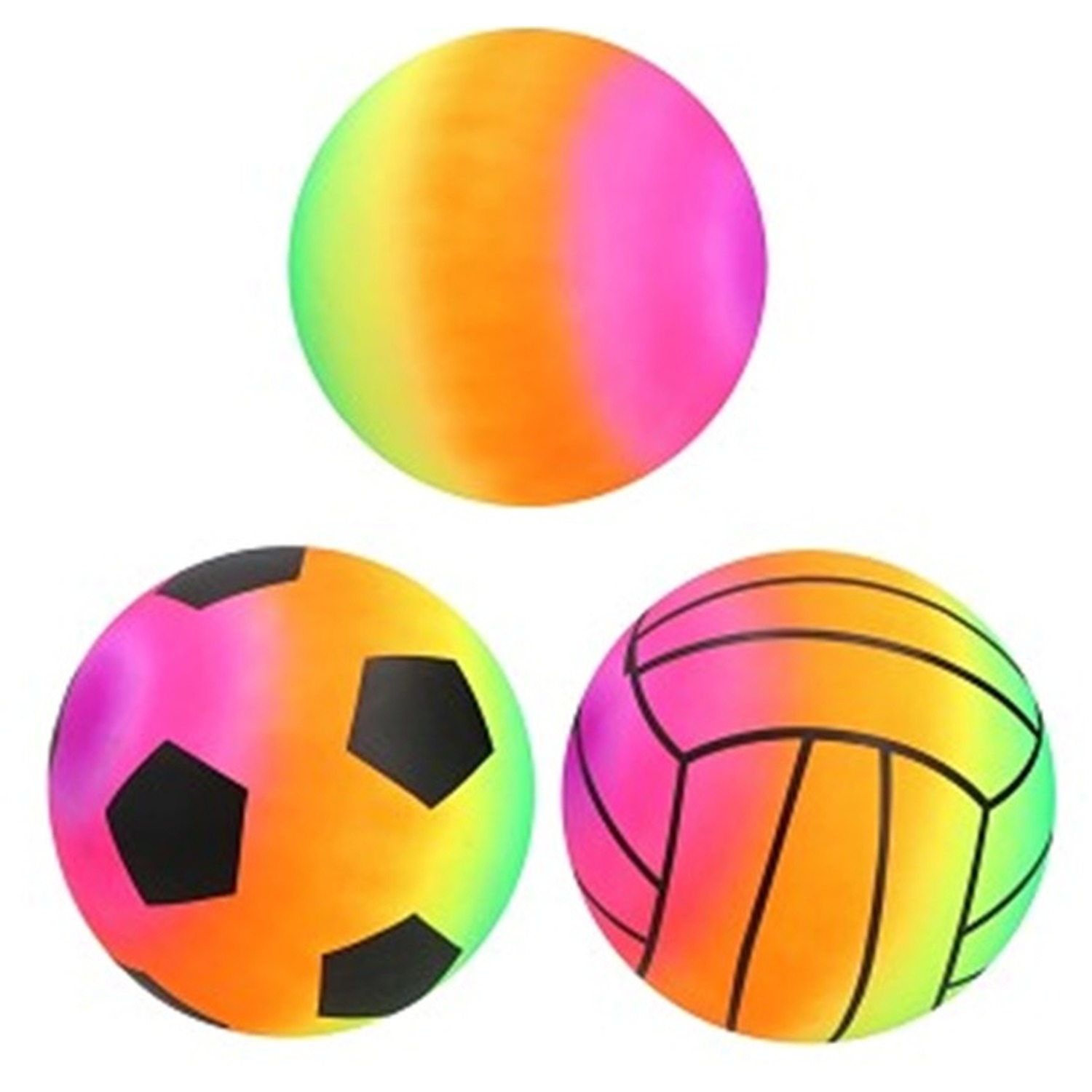 Image of Rainbow Ball Pack of 2