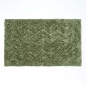 Super Absorbent Thick Pile Chevron Non Slip Bath Mat