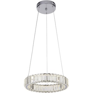 Circular Glass Trim Pendant