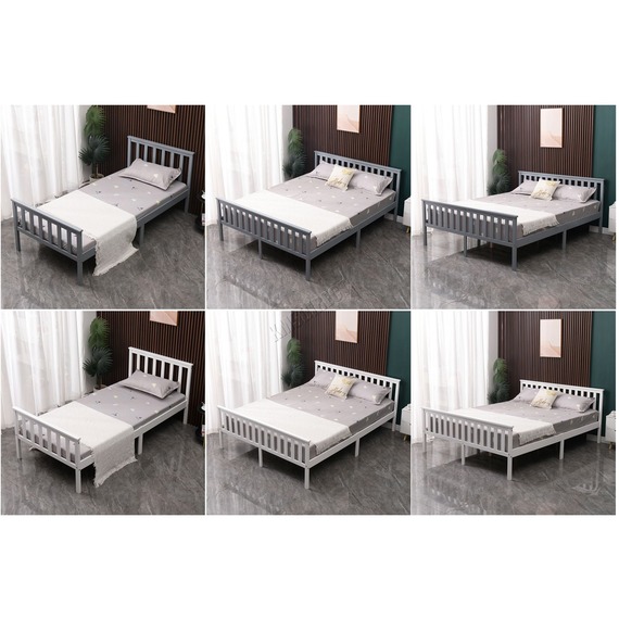 WestWood Wood Single Bed With Footboard