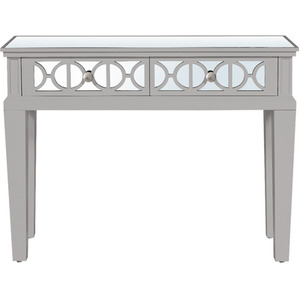 Shinny Grey Slim Modern Console Table for Living Room shot 5395599