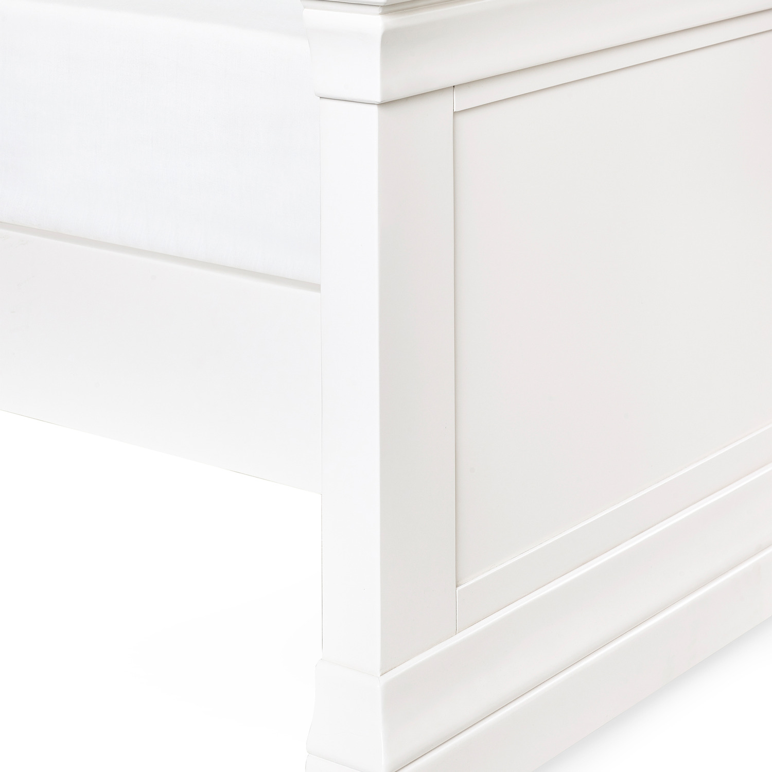 Clermont Bed - Light Grey Double