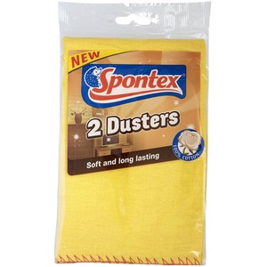 Spontex Large Dusters 2 Pack x 10 (Total 20 Dusters)