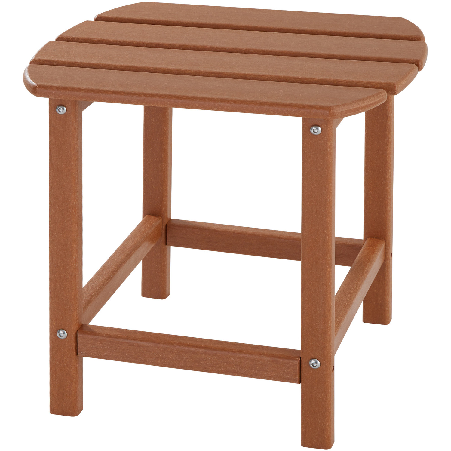 Garden Furniture Set - Chair Footrest And Table - Brown