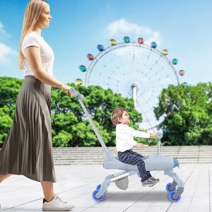 2 in 1 Kids Ride on Push Car