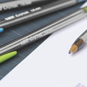 BIC Cristal Fun Ballpoint Pens Pack of 20 Bold 1.6mm Tip