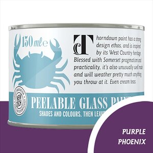 Thorndown Purple Phoenix Peelable Glass Paint