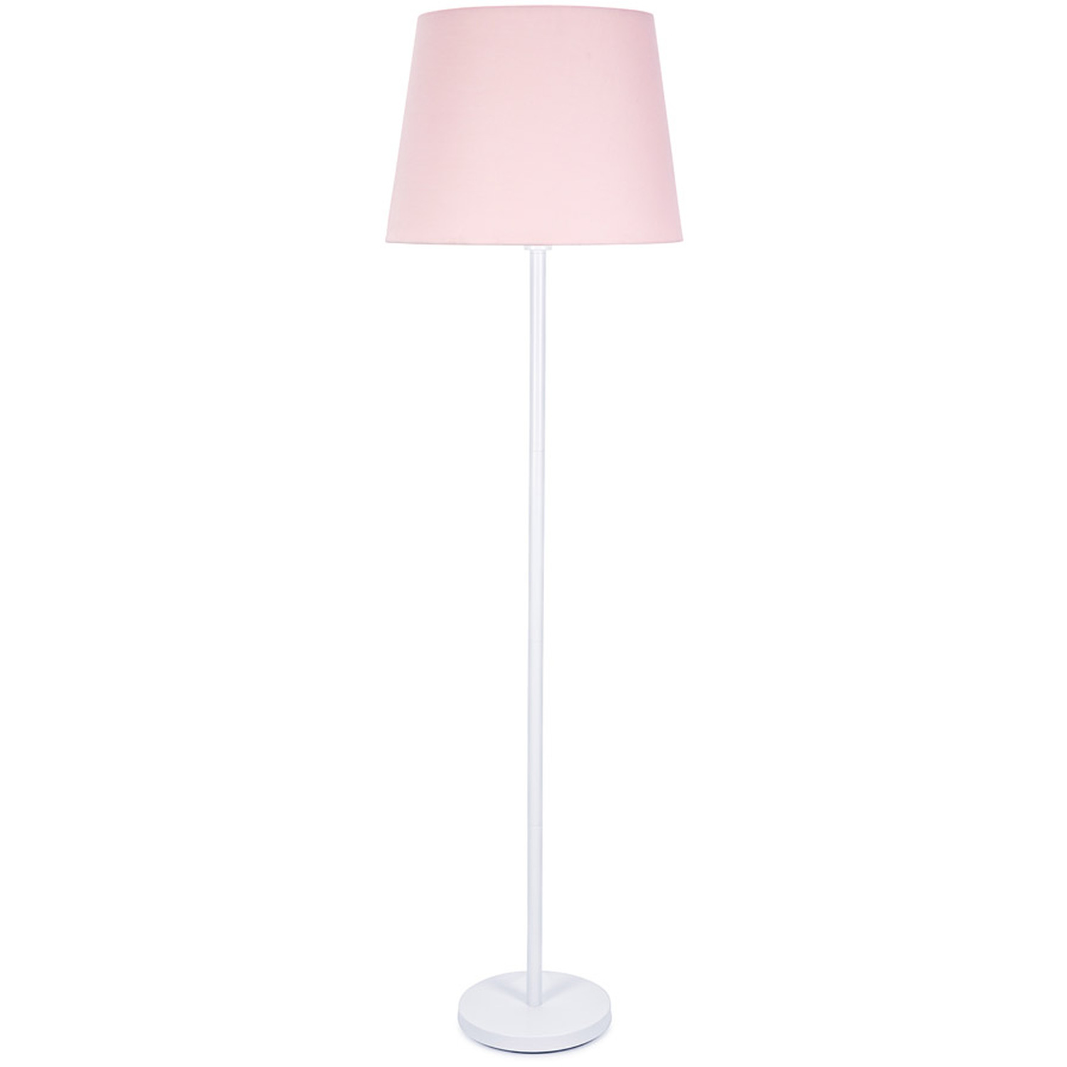 Image of Charlie White Floor Lamp with Tapered&hellip;