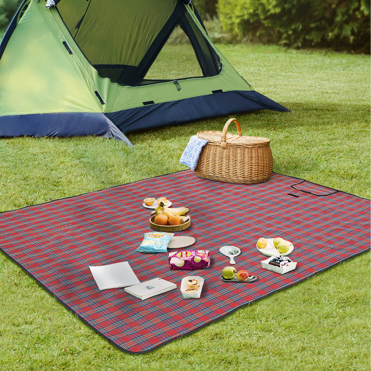 waterproof backing the range picnic blanket