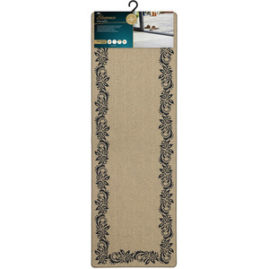 JVL Elegance Machine Washable Runer, 50x150cm - Scroll